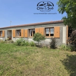 Maison à rafraîchir de plain-pied à Saint Jean de Liversay sur 1600 m²