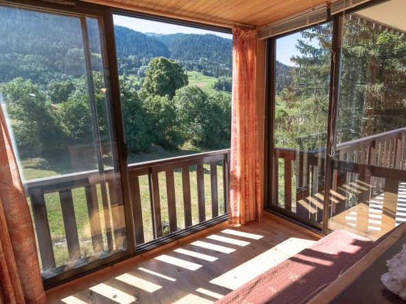 Charmant studio meublé avec vue sur la montagne à Notre-Dame-du-Pré