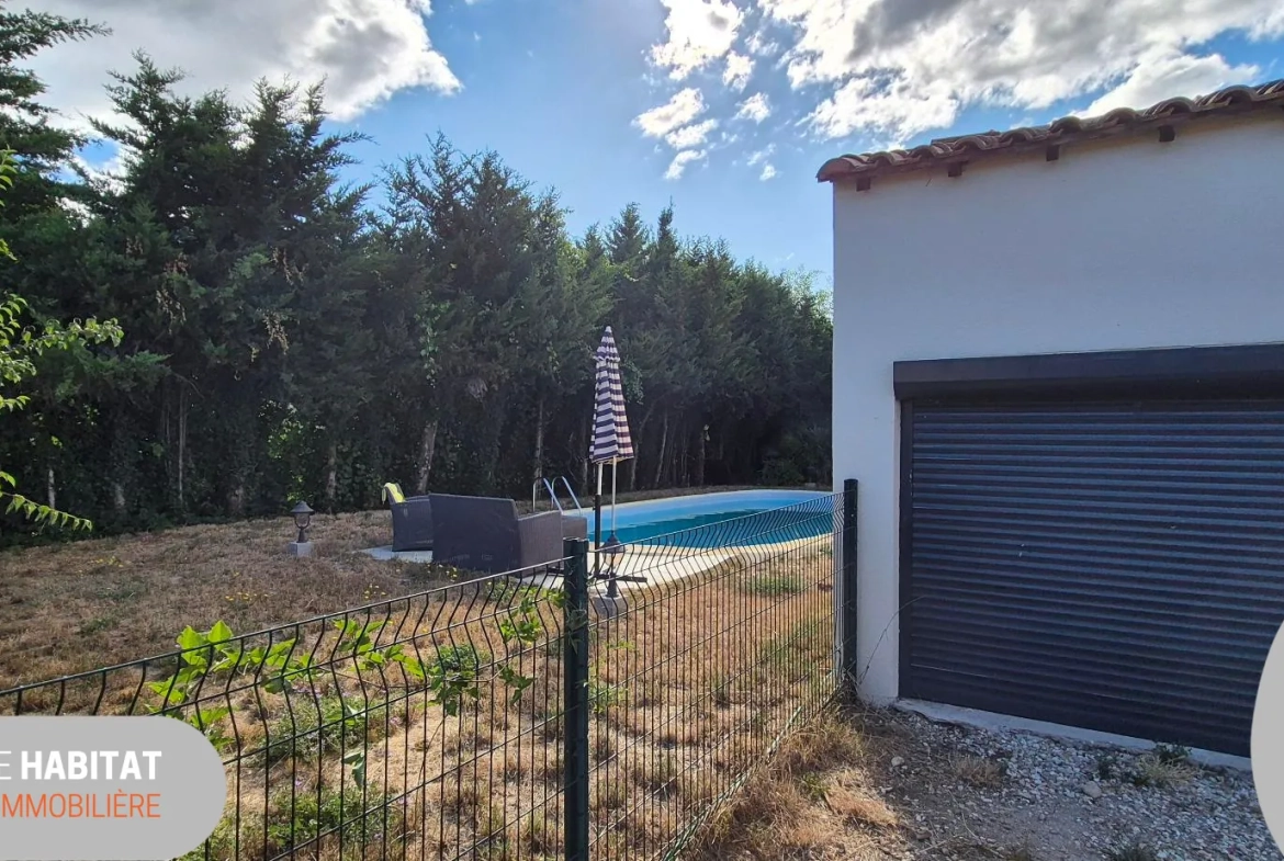 Terrain à bâtir de 283 m² avec garage et piscine à Saint-Mamert-du-Gard 