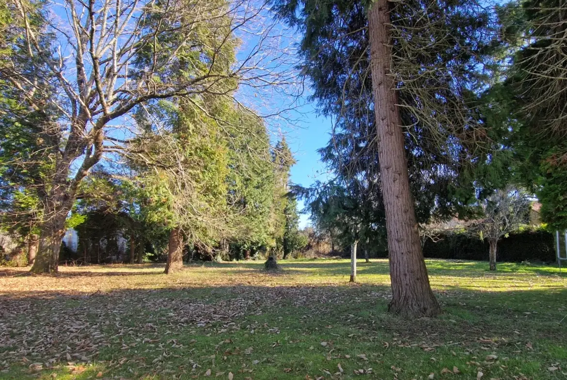 Charmante maison en pierres avec grand parc à Lubersac 