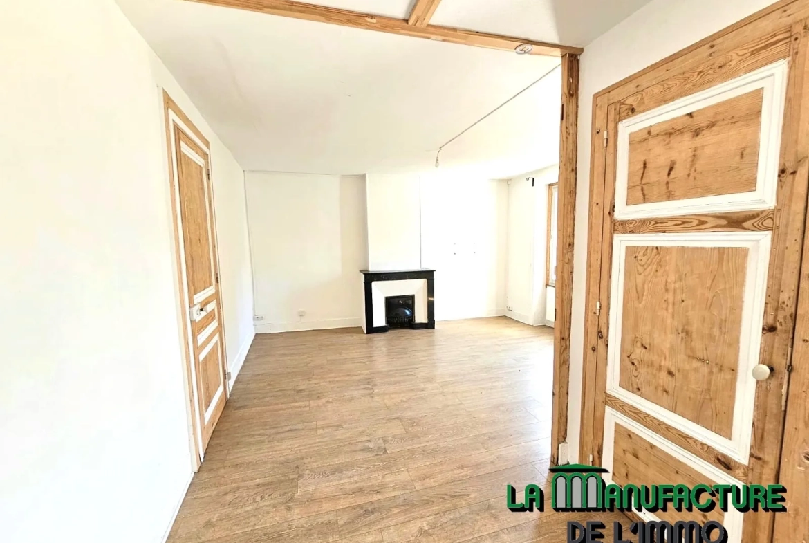 Bel appartement F3 avec jardin privatif à Unieux – Idéal investisseur ou premier achat 