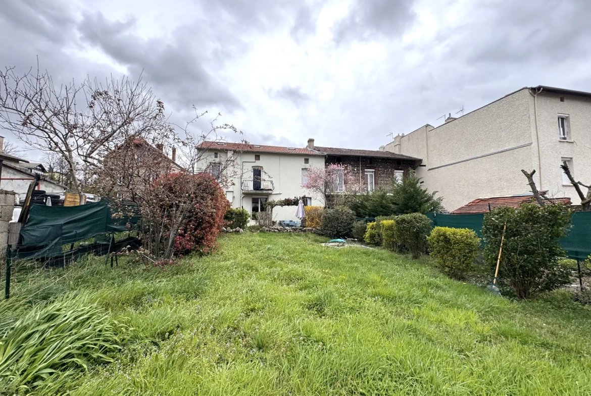 Bel appartement F3 avec jardin privatif à Unieux – Idéal investisseur ou premier achat 