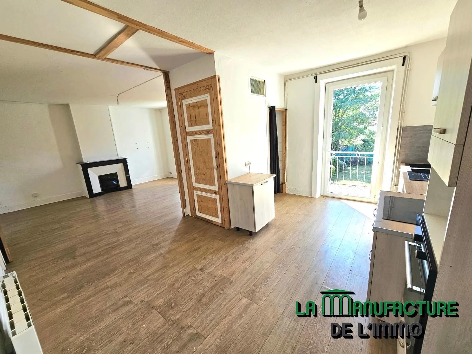 Bel appartement F3 avec jardin privatif à Unieux – Idéal investisseur ou premier achat 