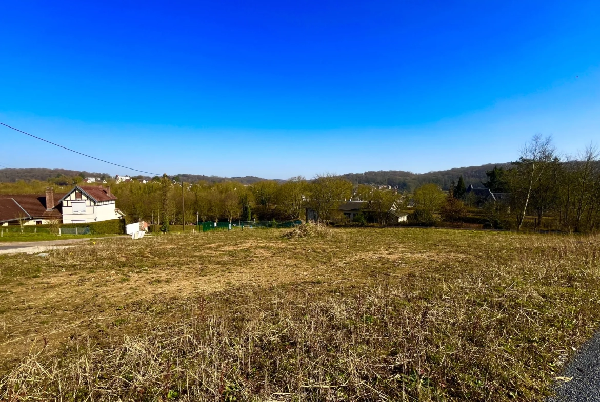 Terrain à bâtir de 608 m² à Clères, emplacement privilégié proche de Rouen 