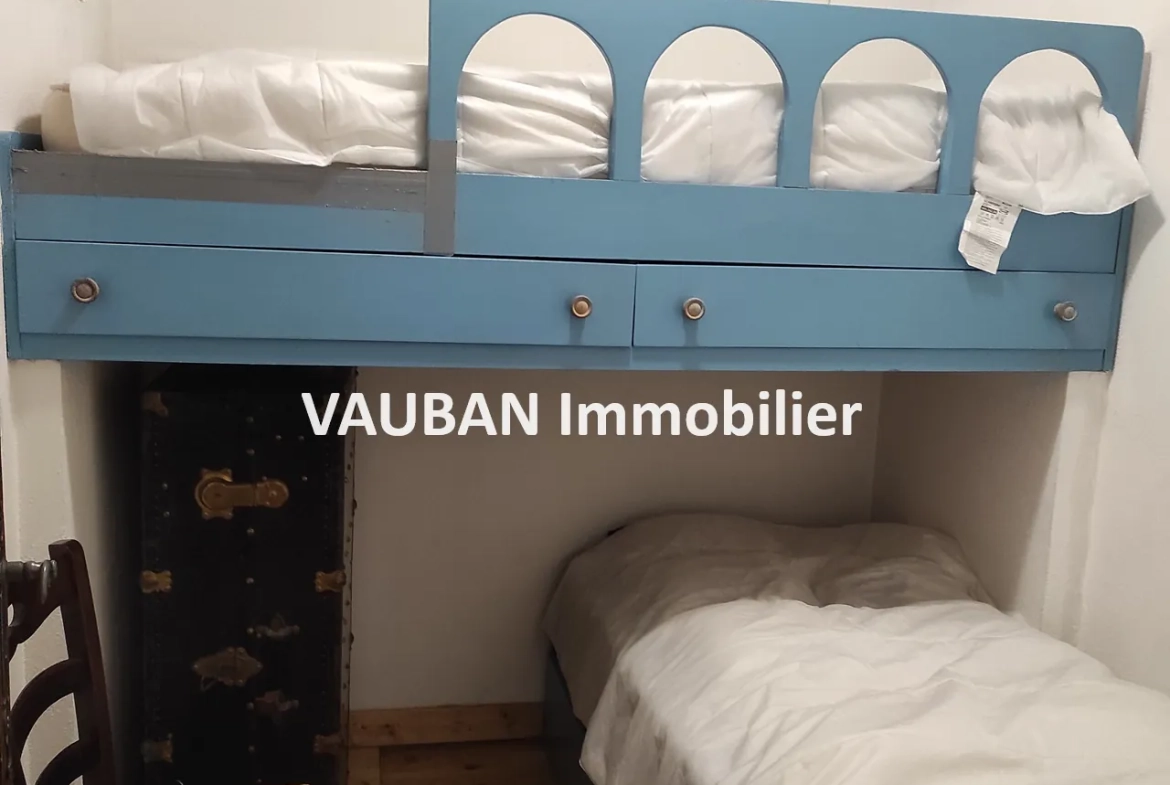 Appartement 2 pièces avec coin montagne à Briançon près des Champs de Mars 