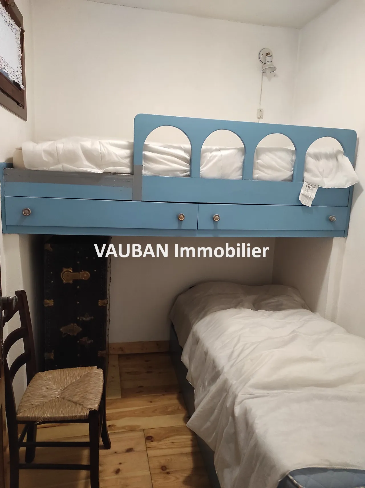 Appartement 2 pièces avec coin montagne à Briançon près des Champs de Mars 