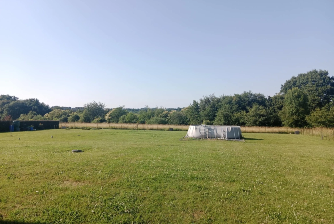 Maison 3 chambres avec vue campagne, panneaux solaires, à Saint Médard 
