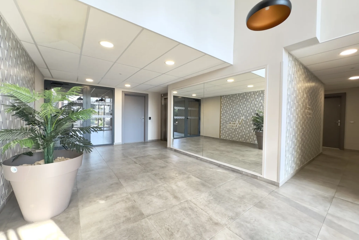 Appartement T2 lumineux avec terrasse à Montpellier, secteur Ovalie 
