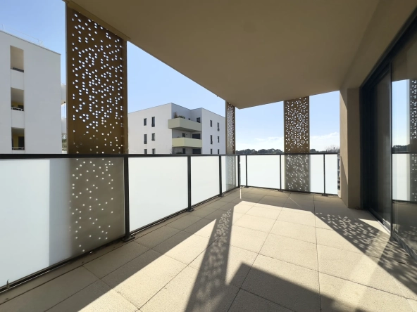 Appartement T2 lumineux avec terrasse à Montpellier, secteur Ovalie