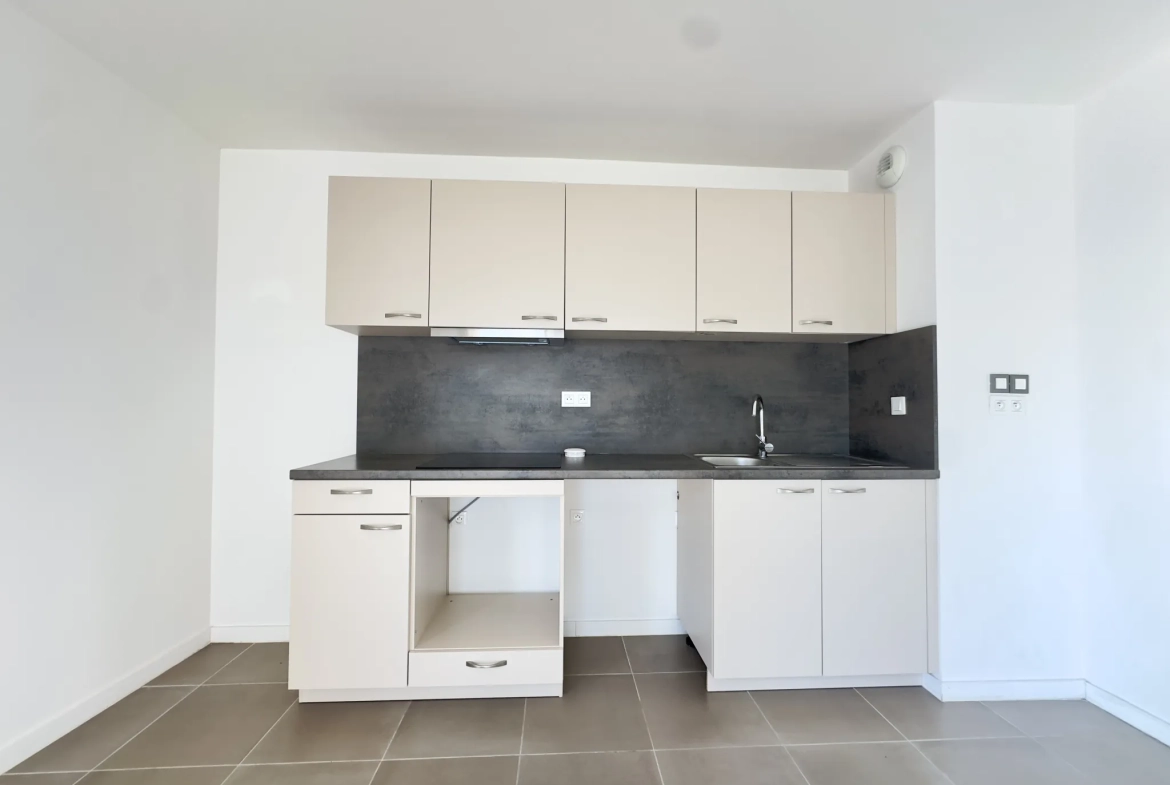 Appartement T2 lumineux avec terrasse à Montpellier, secteur Ovalie 