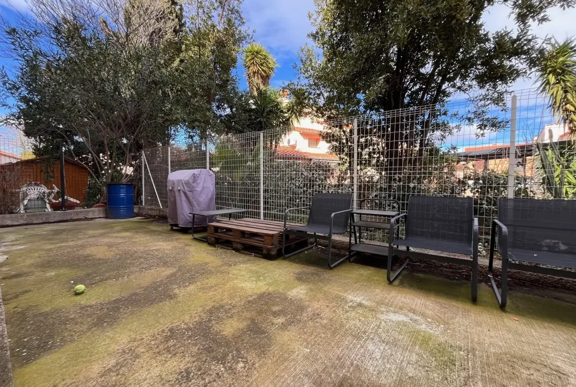 Appartement T3 avec terrasses, parking et cave à Toulouges 
