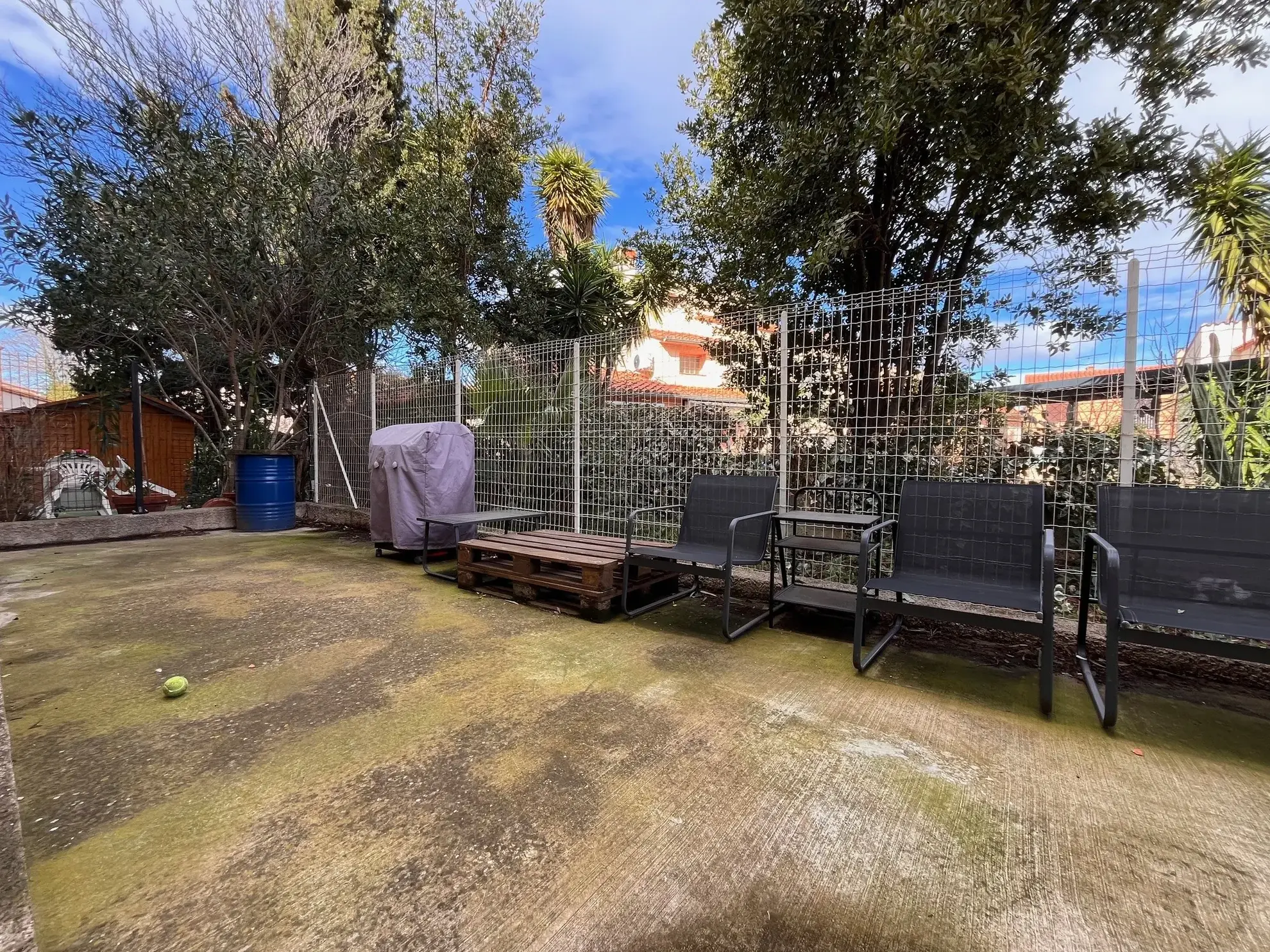 Appartement T3 avec terrasses, parking et cave à Toulouges 
