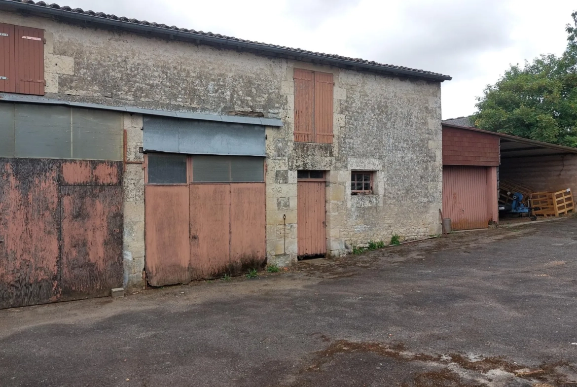 Maison ancienne à rénover avec jardin à Sciecq 79000 