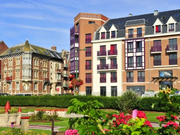 Appartement T2 à Mers-les-Bains avec parking et gestion locative garantie