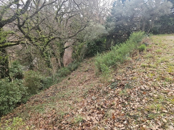 Terrain constructible de 430 m² à Poujols près de Lodève, vue montagne