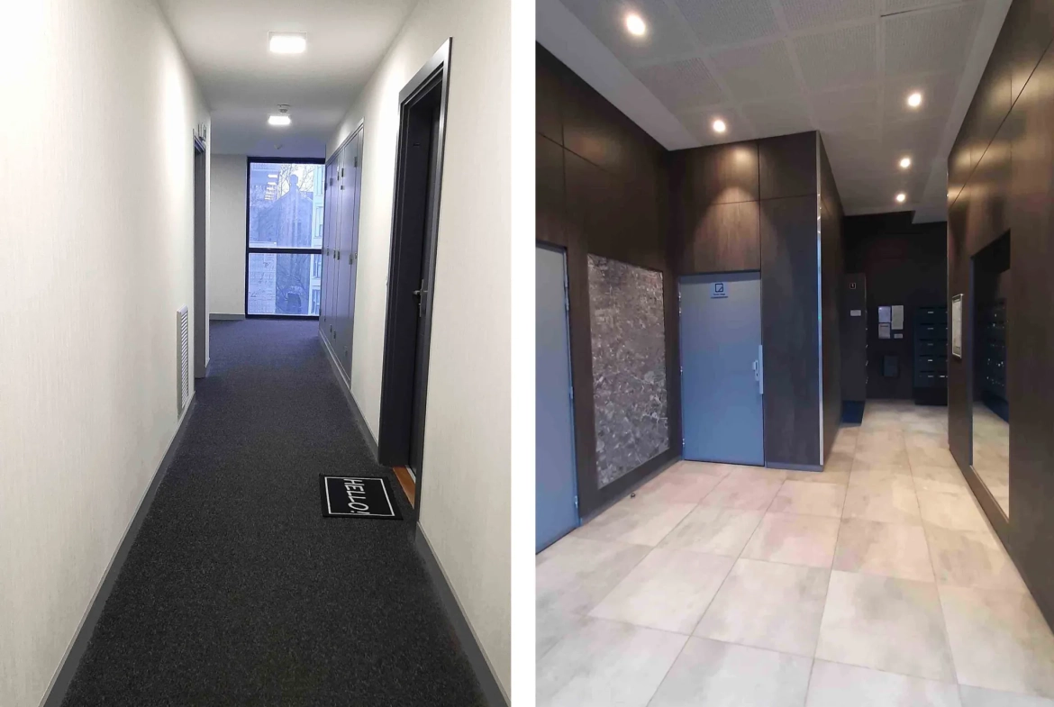 Appartement T2 de 40,47 m² avec balcon et garage à Lyon 8e 
