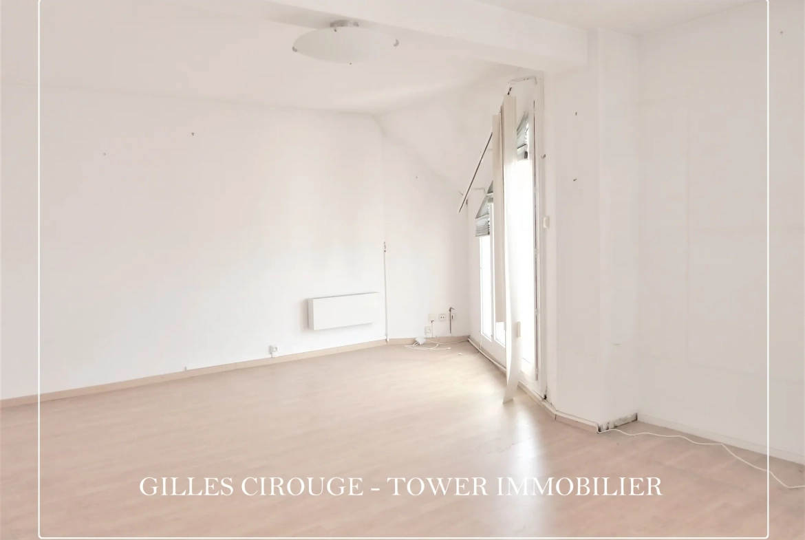 Appartement de 78 m² avec 3 chambres, balcon, garage à Lorient 