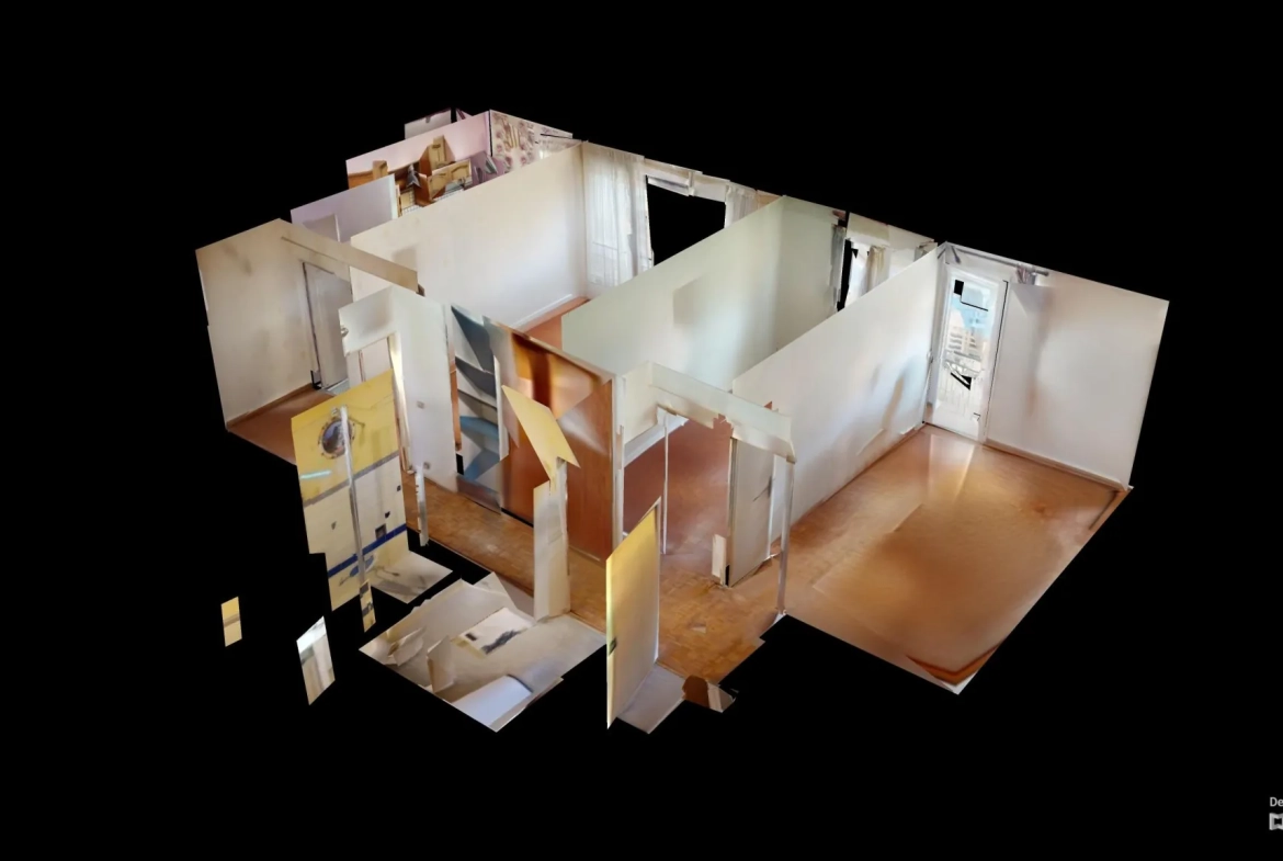 Appartement T3 de 73 m² à vendre à Marseille 8ème, résidence de standing 