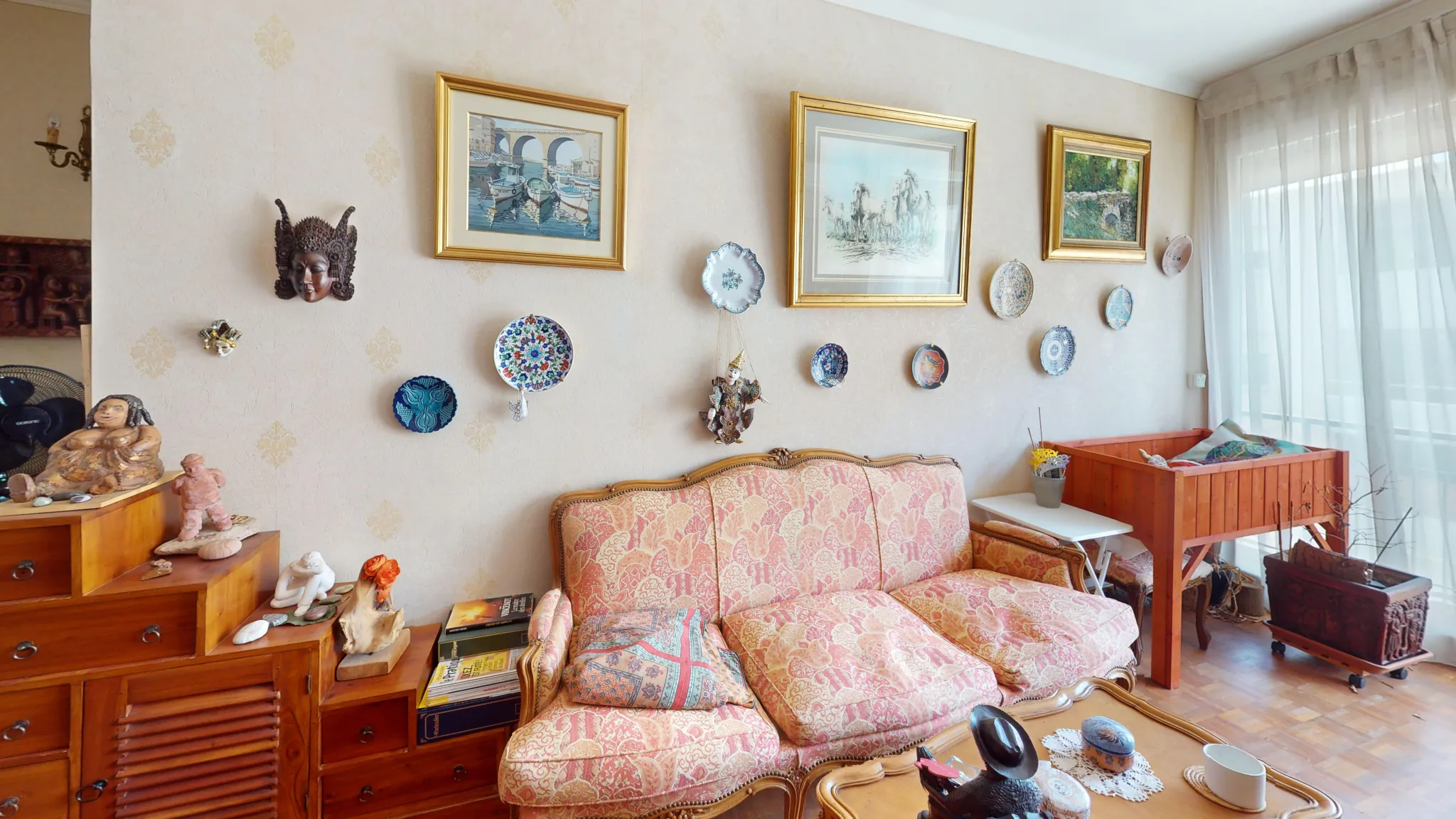 Appartement T3 de 73 m² à vendre à Marseille 8ème, résidence de standing 