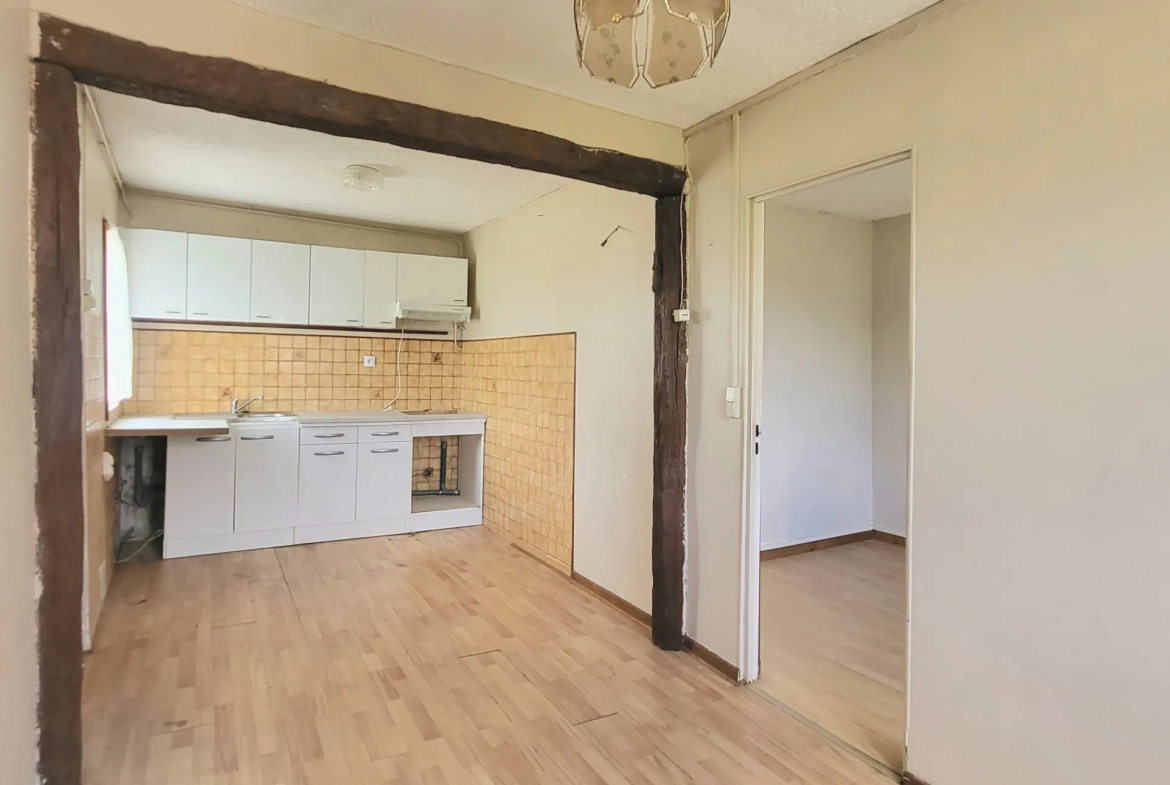 Appartement lumineux avec terrasse et jardin à Boissy l'Aillerie 