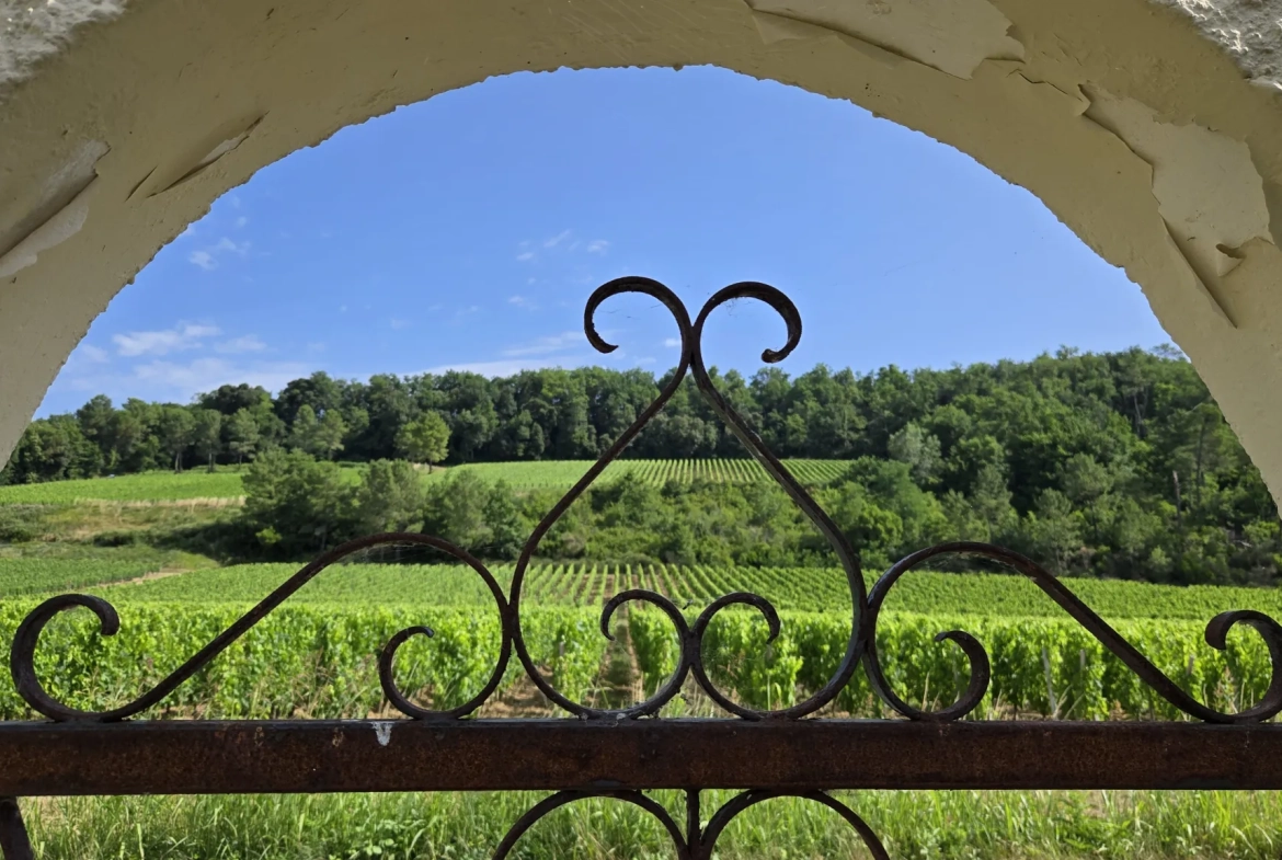 Maison en pierre avec 3 logements dans le vignoble de Saint-Emilion 
