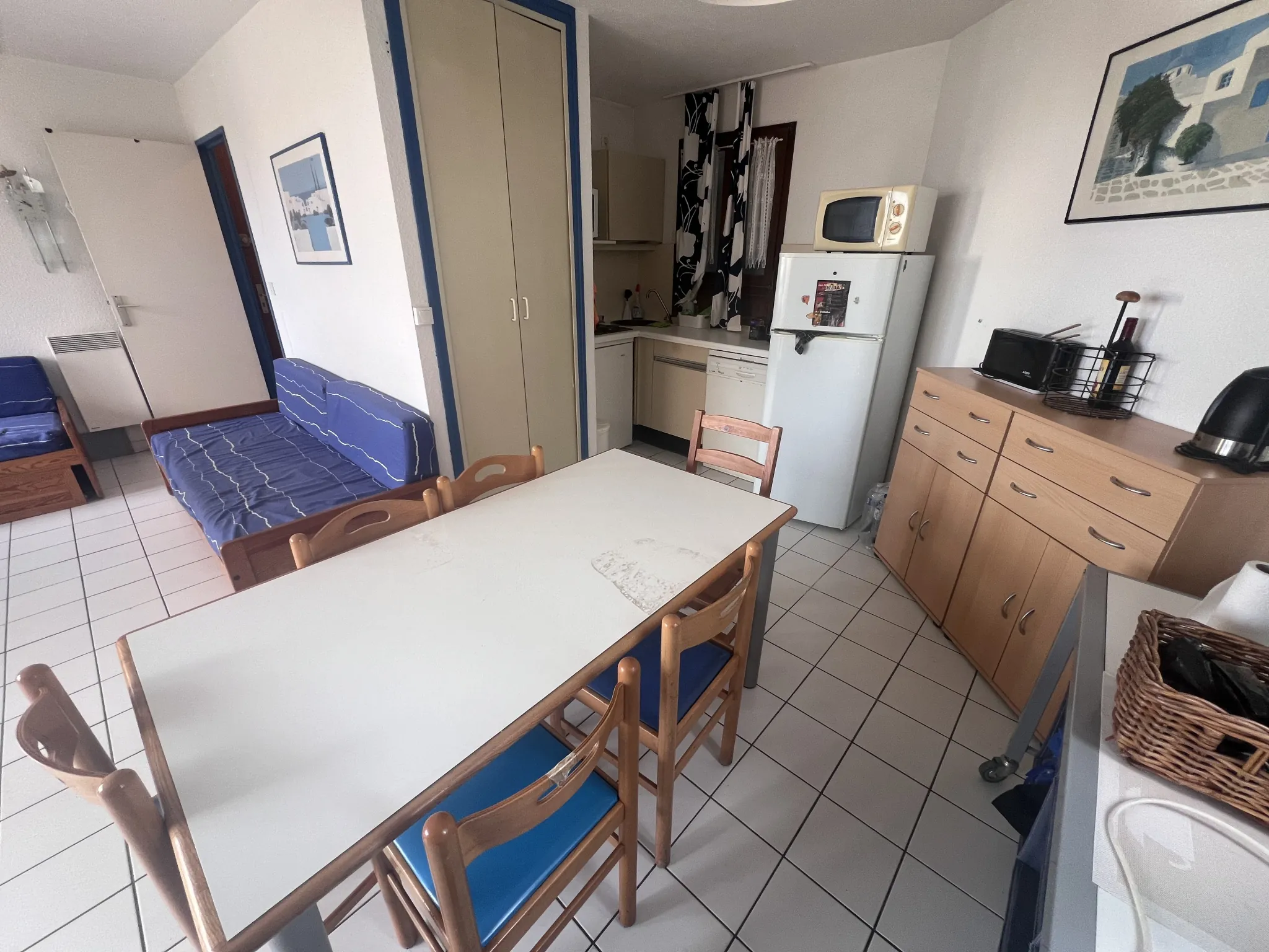 Appartement 2 pièces avec terrasse et vue sur lac, montagne à Le Barcarès 