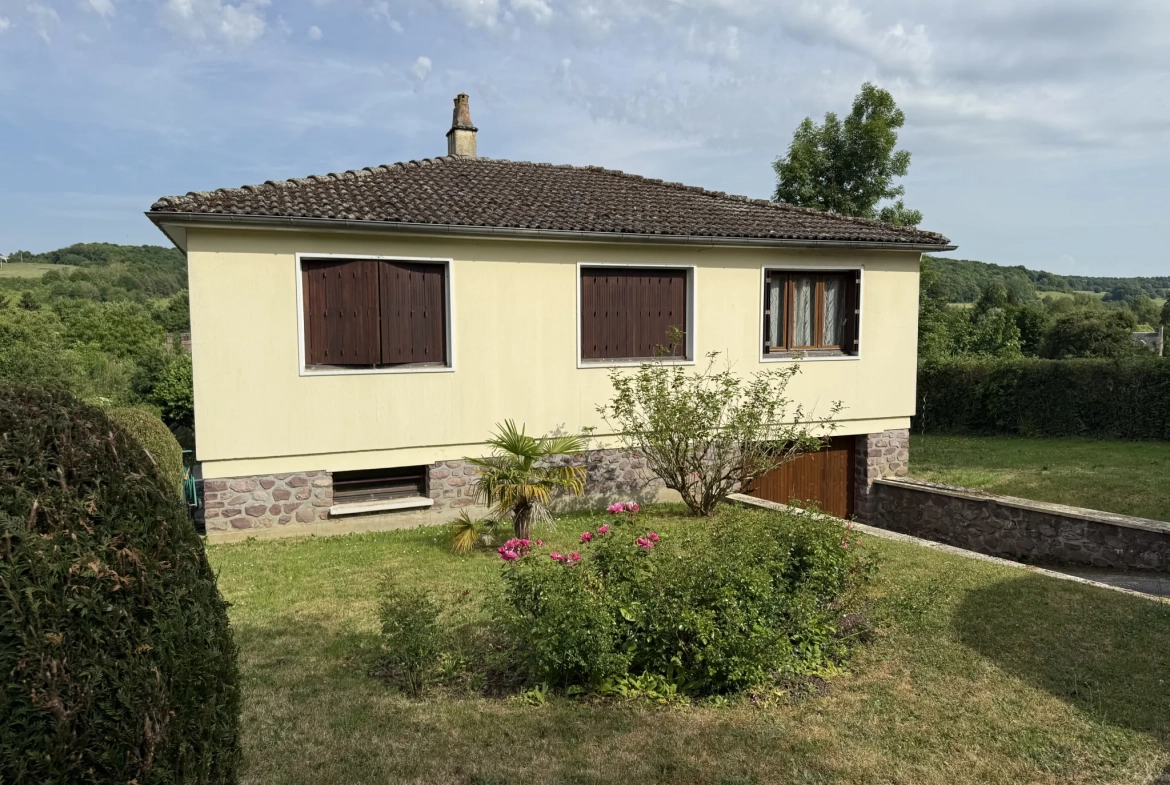 Maison de 75m² avec terrain constructible à Pontchardon en vente 
