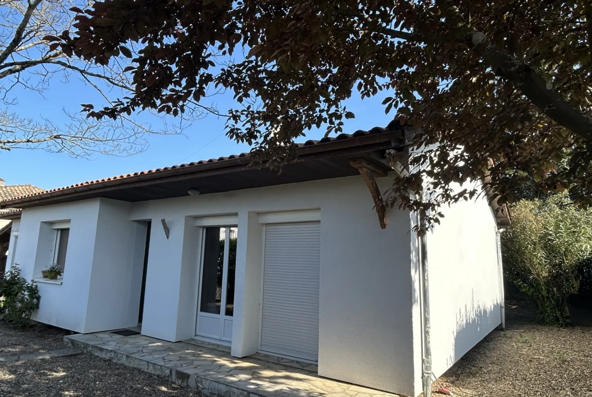 Maison 2 chambres et bureau à Marmande - Excellent état et sans travaux 