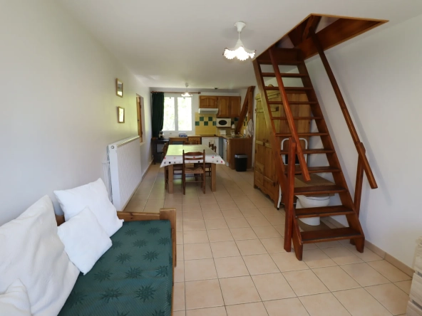 Appartement 3 pièces rénové avec vue montagne à Allos