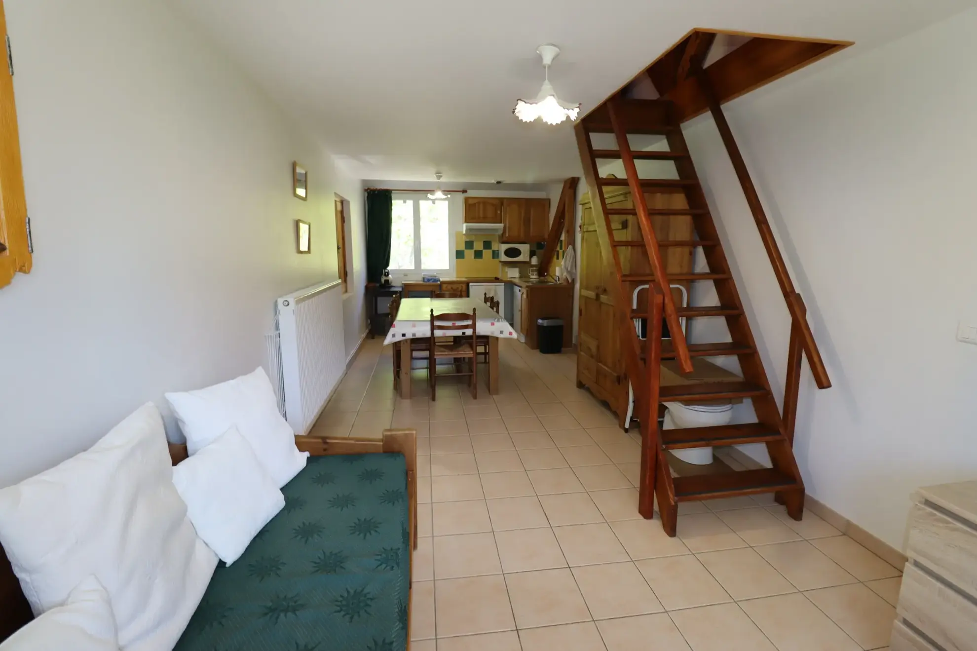 Appartement 3 pièces rénové avec vue montagne à Allos 