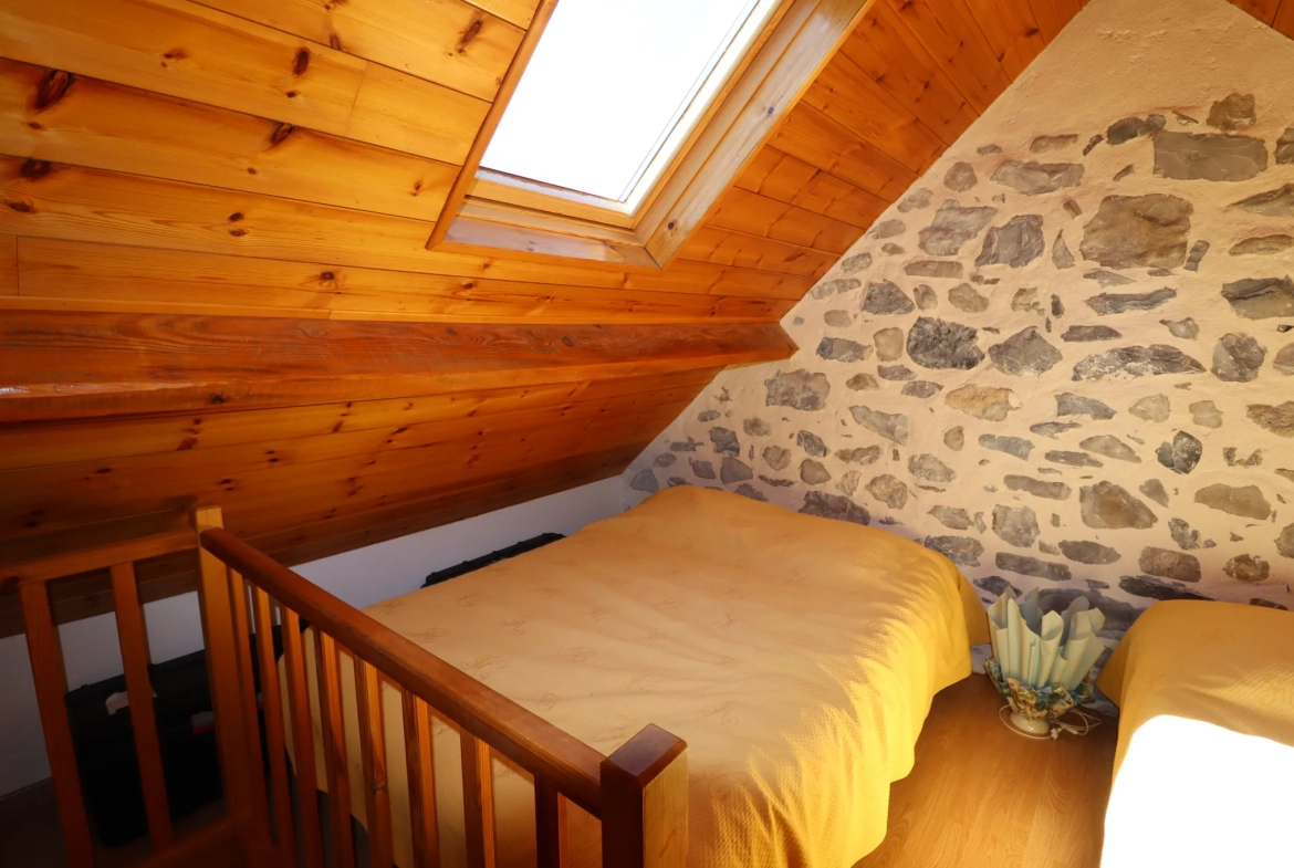 Appartement 3 pièces rénové avec vue montagne à Allos 
