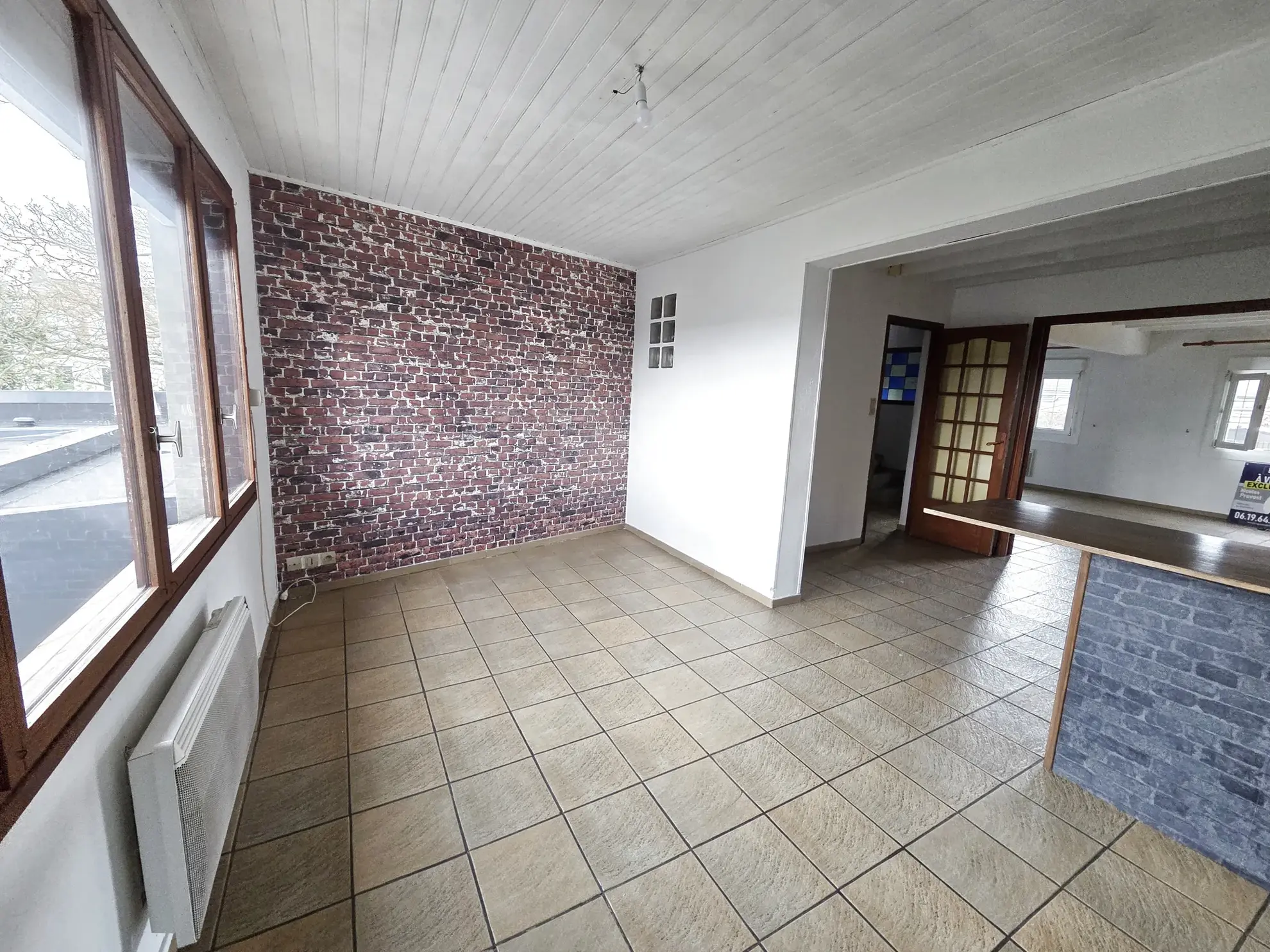 Maison de ville à Outreau avec garage, 3 chambres, proche centre-ville - Prix 149 900 euros 