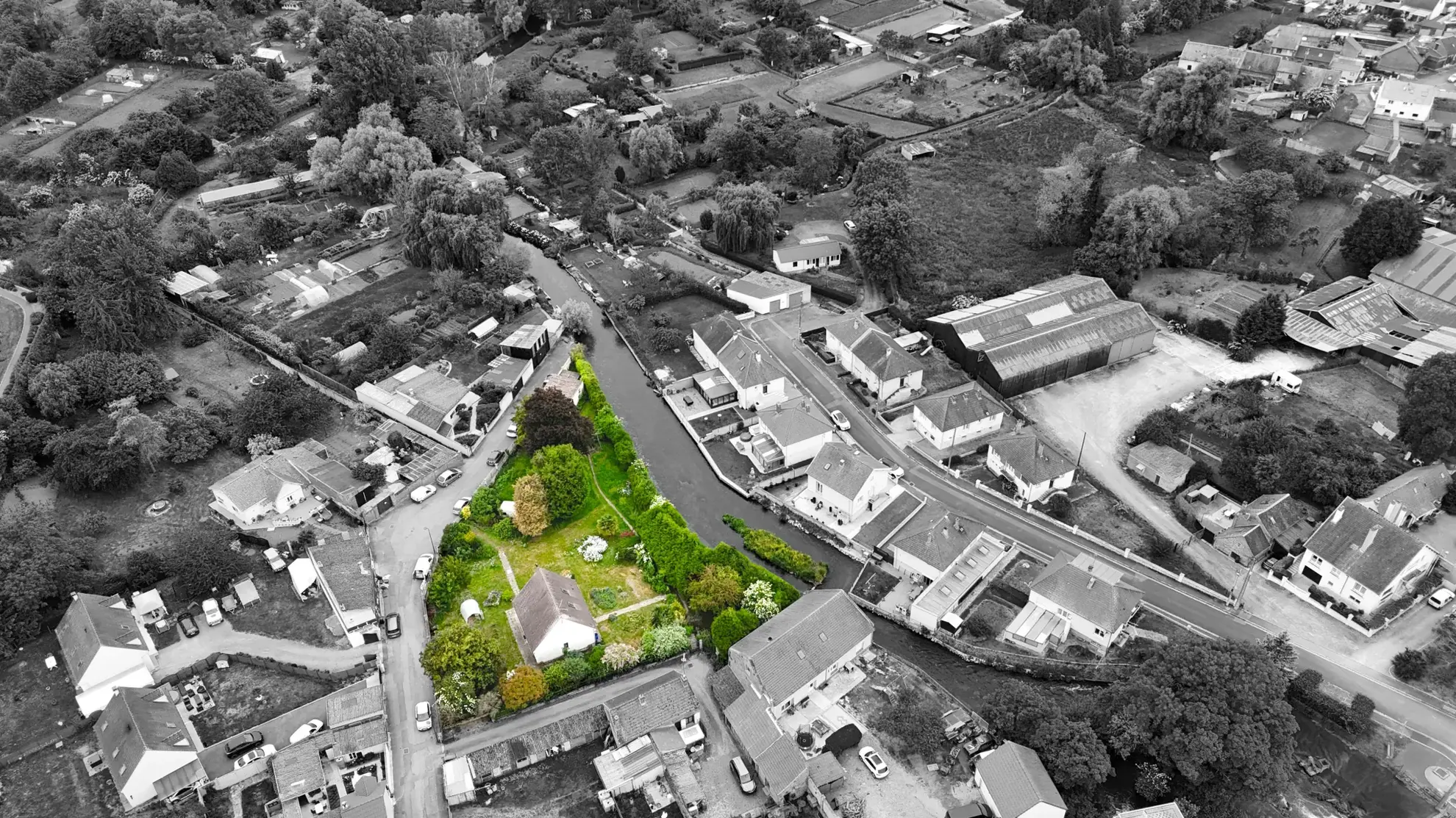 Maison construite en 1994 avec grand terrain à Ham - potentiel divisible 