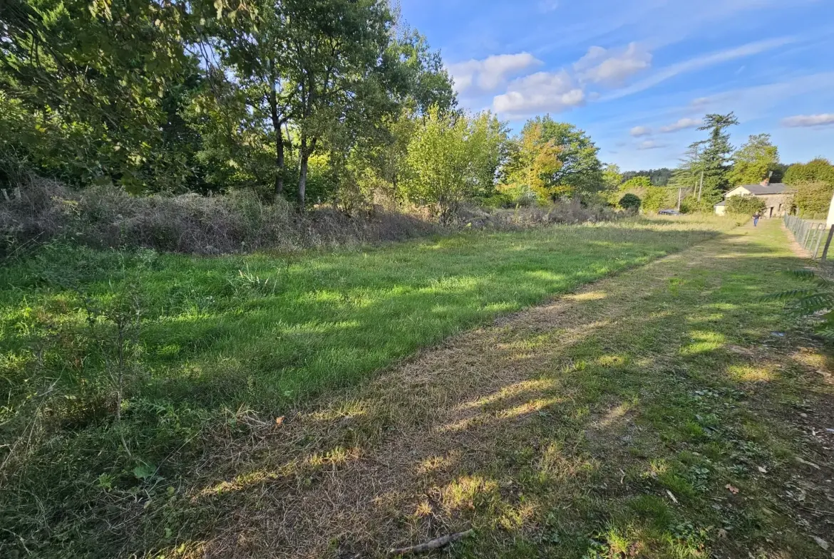 Terrain à bâtir de 1332 m² en zone UB et A à Le Blanc, Prix attractif 