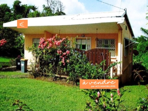 Maison familiale à Fort de France avec grand terrain et potentiel de rénovation