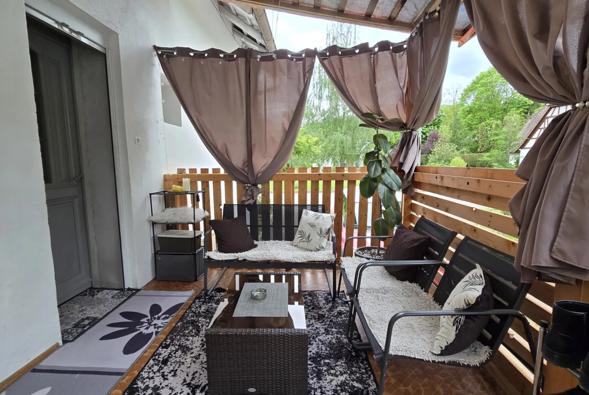 Maison de village de 115 m² avec 4 chambres à Waldighoffen 