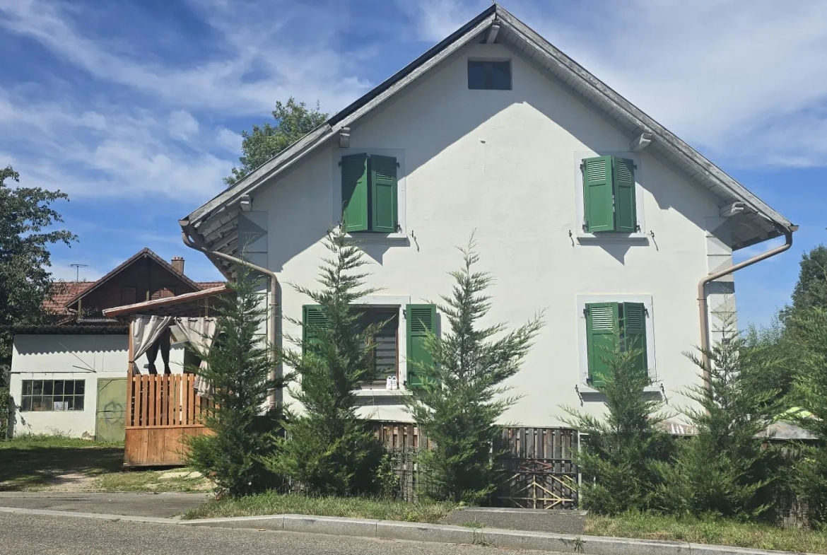 Maison de village de 115 m² avec 4 chambres à Waldighoffen 