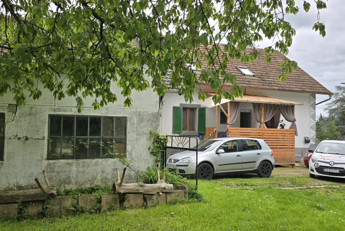 Maison de village de 115 m² avec 4 chambres à Waldighoffen 