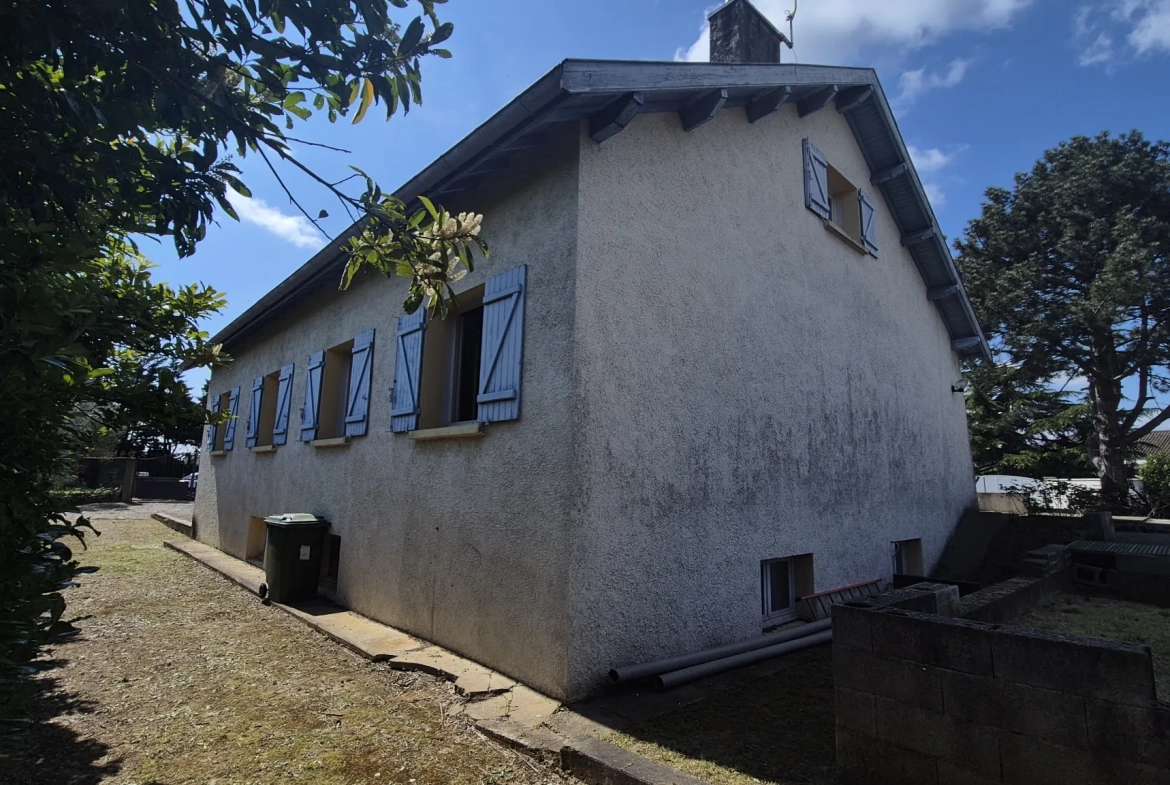 Maison familiale à Chanas de 114 m² avec grand terrain proche commodités 