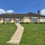 Maison de plain-pied avec vue imprenable sur la vallée près de Blois et Vendôme