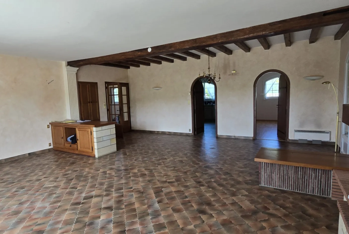 Maison de plain-pied avec vue imprenable sur la vallée près de Blois et Vendôme 