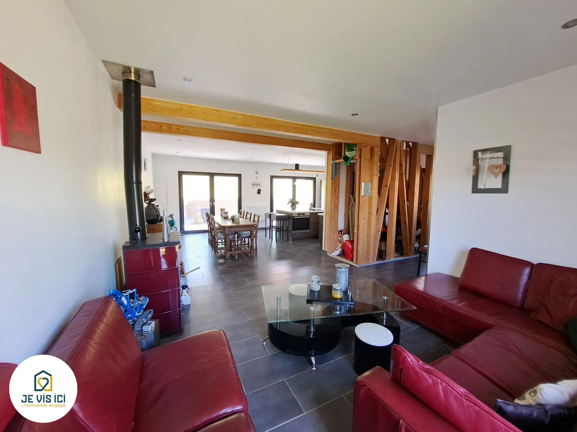Maison individuelle à Boubers-sur-Canche avec vue dégagée et jardin ensoleillé 