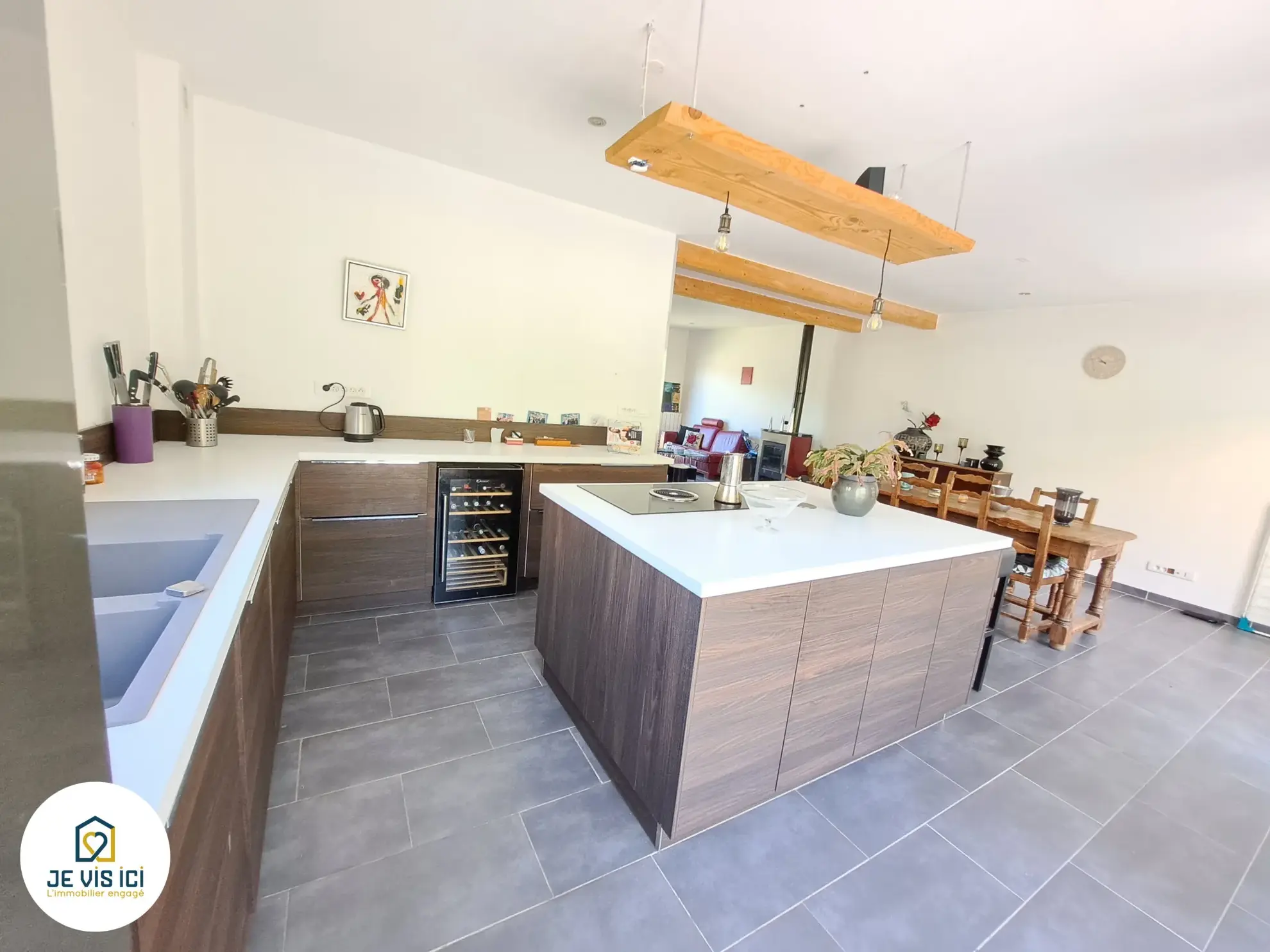 Maison individuelle à Boubers-sur-Canche avec vue dégagée et jardin ensoleillé 