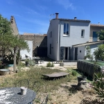 Maison de village 3 faces avec jardin à Puicheric, proche Carcassonne