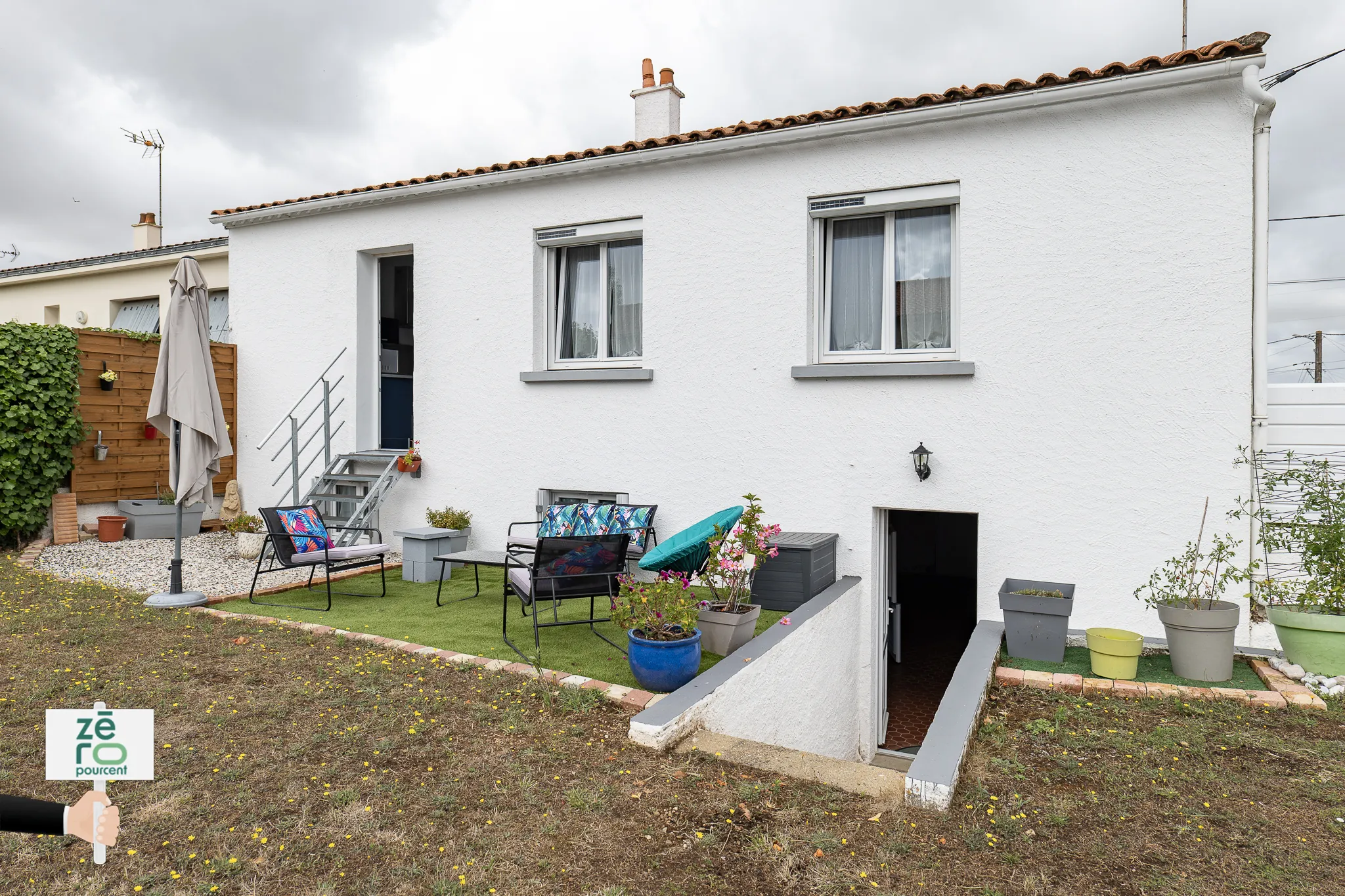 Maison à Luçon avec sous-sol complet, 4 chambres, terrain clos, prêt à emménager 