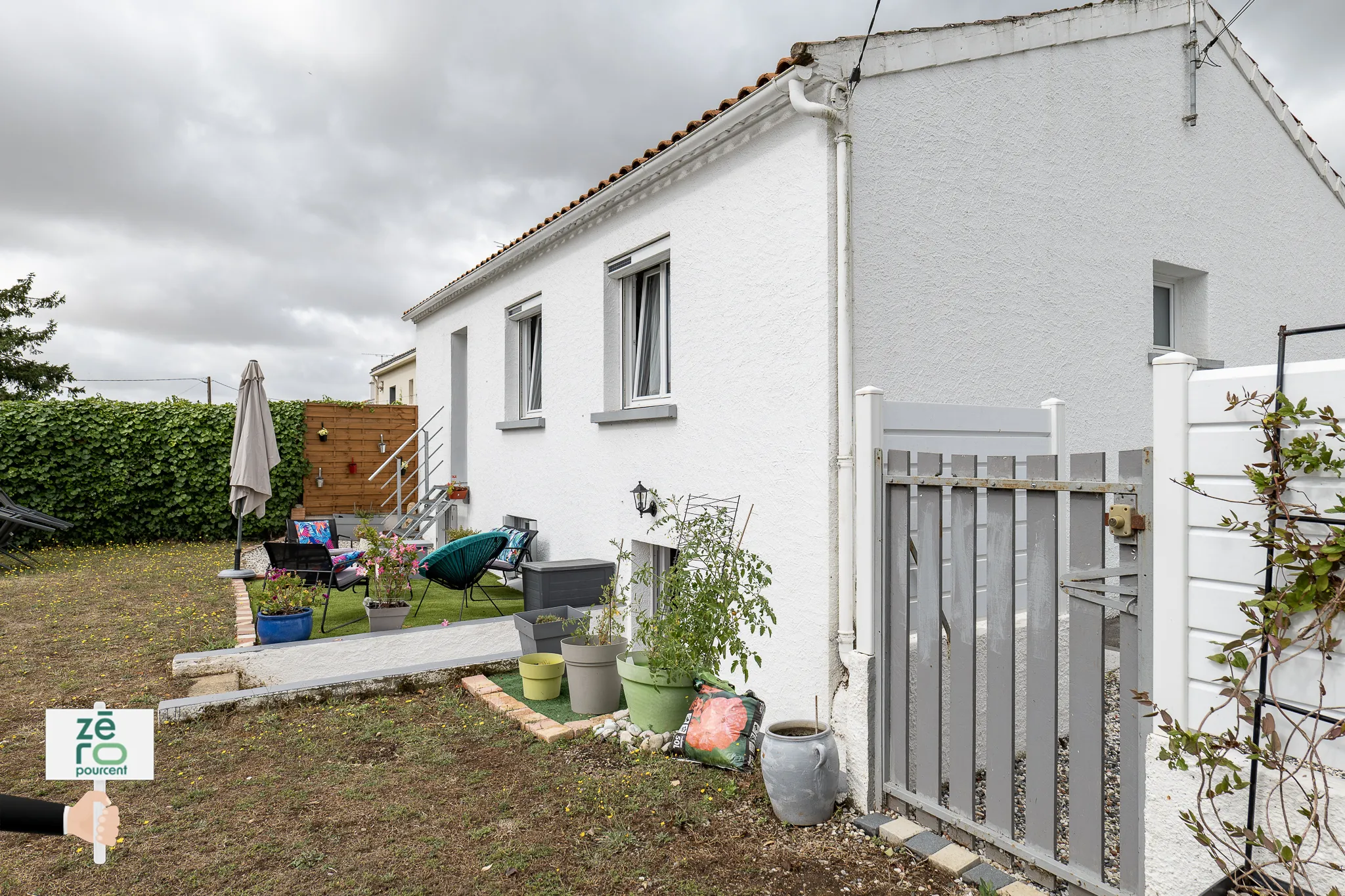 Maison à Luçon avec sous-sol complet, 4 chambres, terrain clos, prêt à emménager 