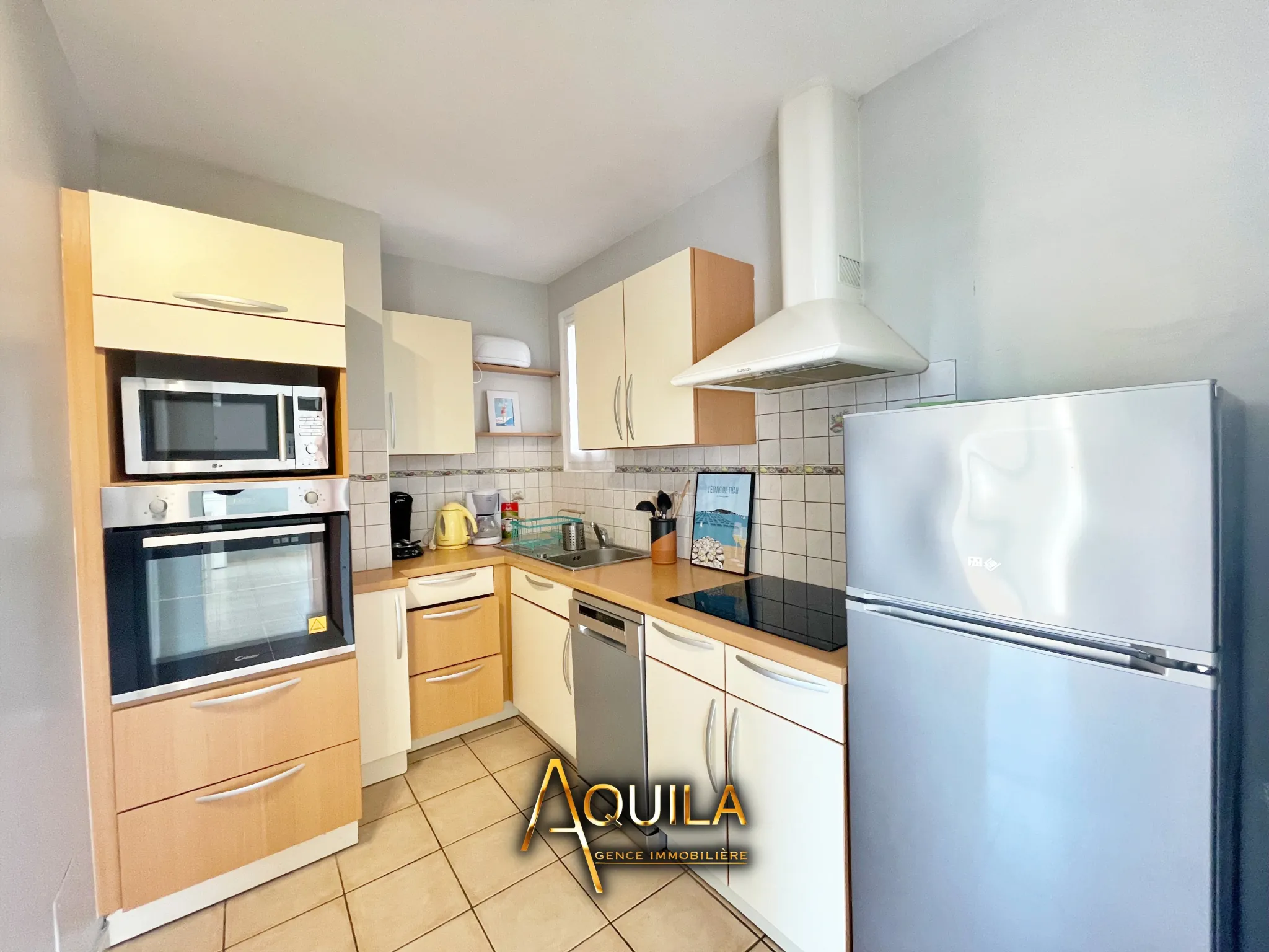 Appartement 2 chambres avec terrasse et barbecue à Valras-Plage 