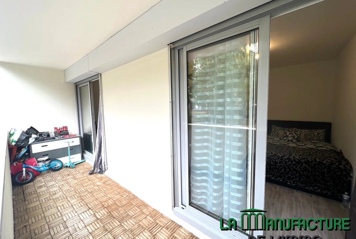 Appartement F5 lumineux avec 4 balcons à Saint-Étienne Bergson 
