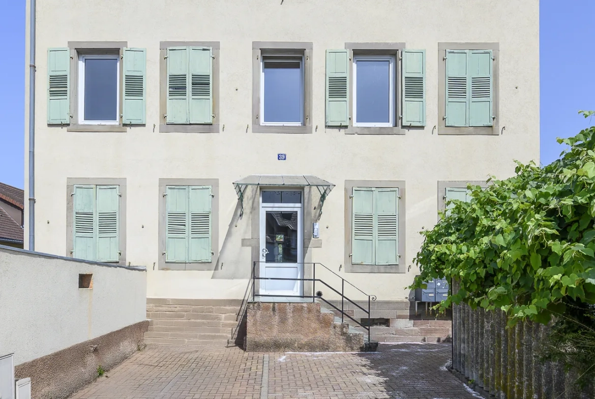 Appartement 2 pièces de 40,79 m² à Strasbourg Stockfeld avec cave et faibles charges 
