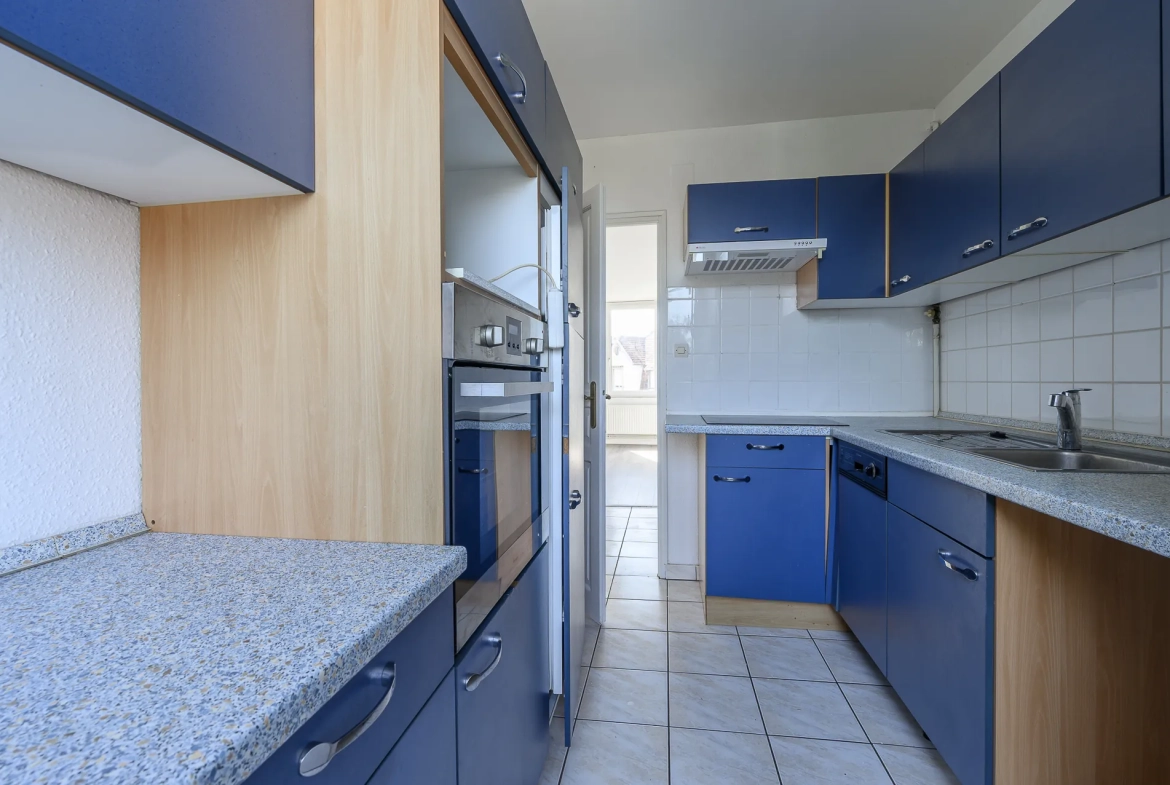 Appartement 2 pièces de 40,79 m² à Strasbourg Stockfeld avec cave et faibles charges 